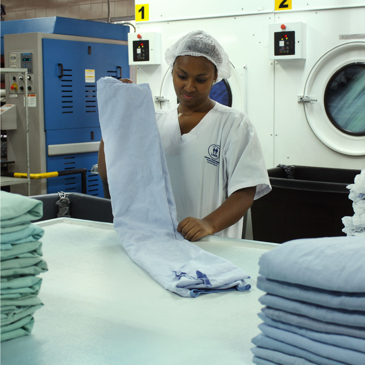 Gestión de lavandería y ropería- Servicios- Aseo - Limpieza