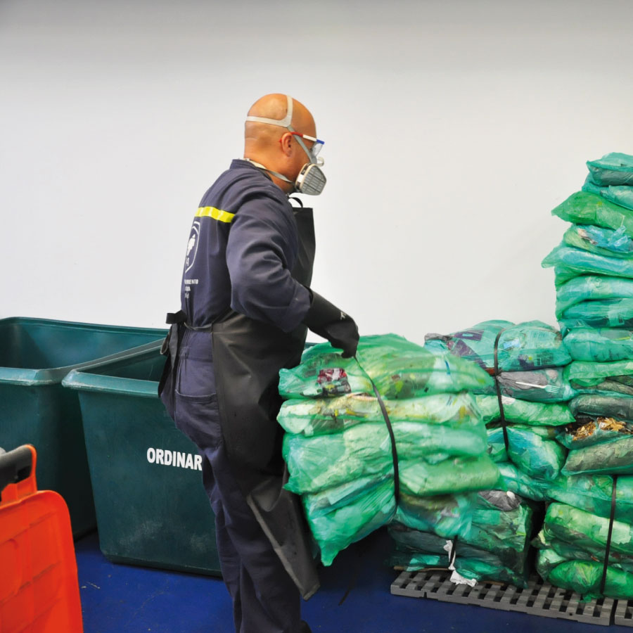 Servicio de gestión de residuoss